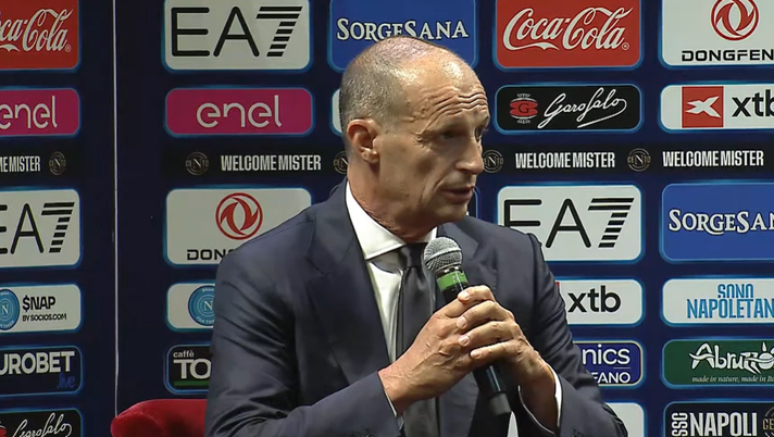 LIVE Allegri: “Felice di essere a Napoli. Ci sarà una gerarchia per i portieri” LIVE Allegri: “Felice di essere a Napoli. Ci sarà una gerarchia per i portieri” - immagine 1