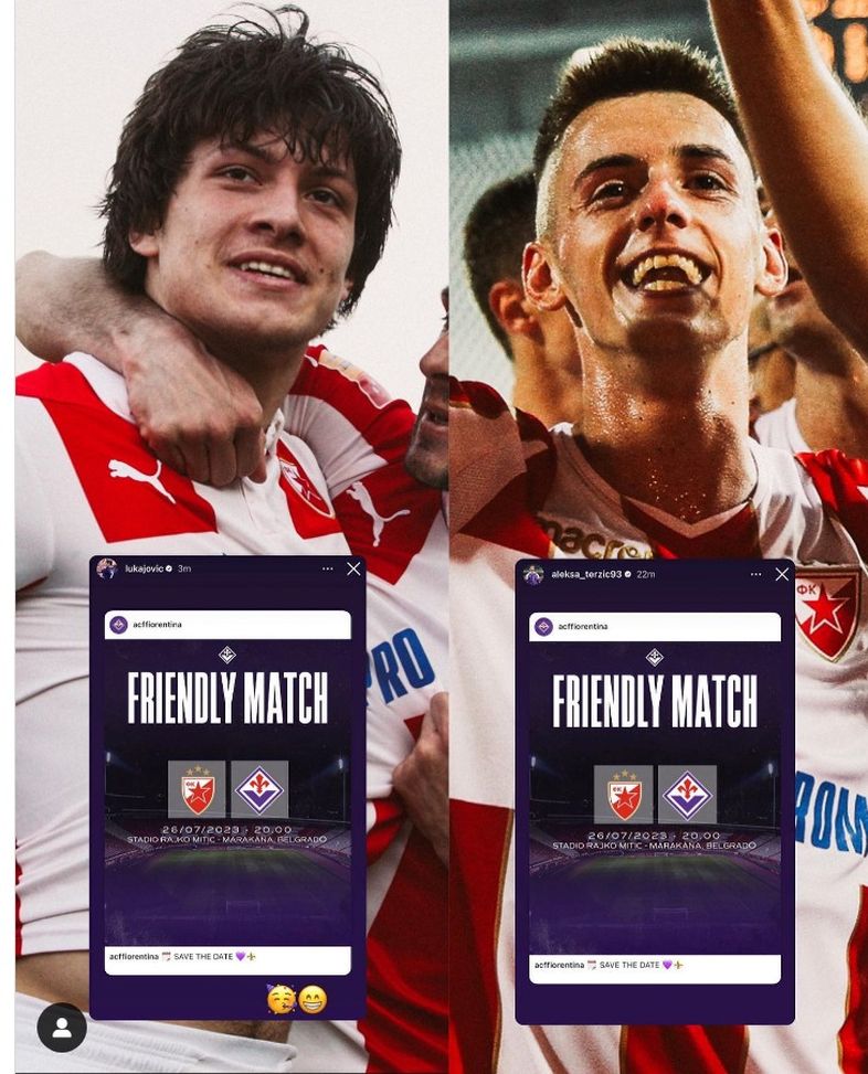 FOTO – Dopo Jovic, anche Terzic “esulta” per la sfida del Marakana- immagine 2