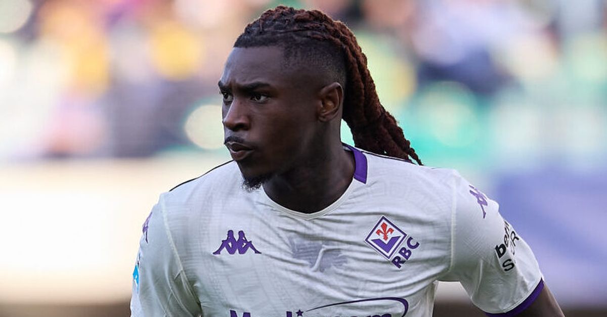 Fiorentina, Kean assente contro la Roma: sta per diventare papà