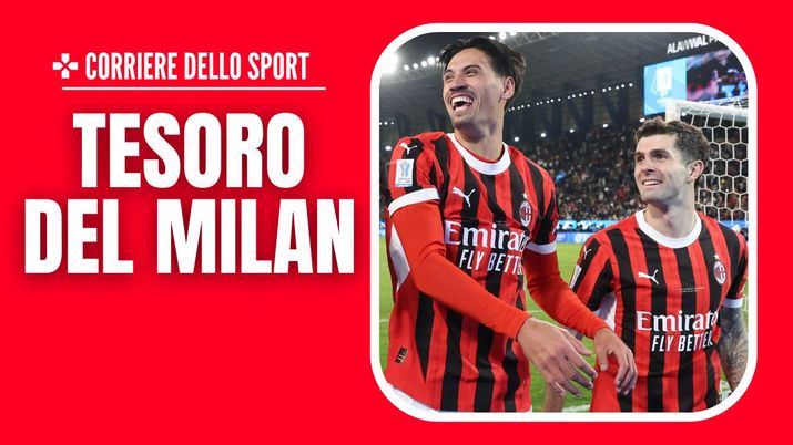 Tijjani Reijnders, Christian Pulisic e Youssouf Fofana sono tre gioielli del Milan | AC Milan News (Getty Images) AC Milan Reijnders Pulisic Fofana