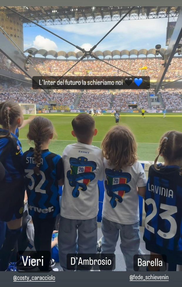 Lady D’Ambrosio a San Siro per la festa scudetto: “L’Inter del futuro la schieriamo noi”- immagine 3