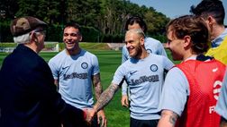 Inter, Mazzola alla Pinetina: chiacchierata con la squadra e pranzo con Marotta