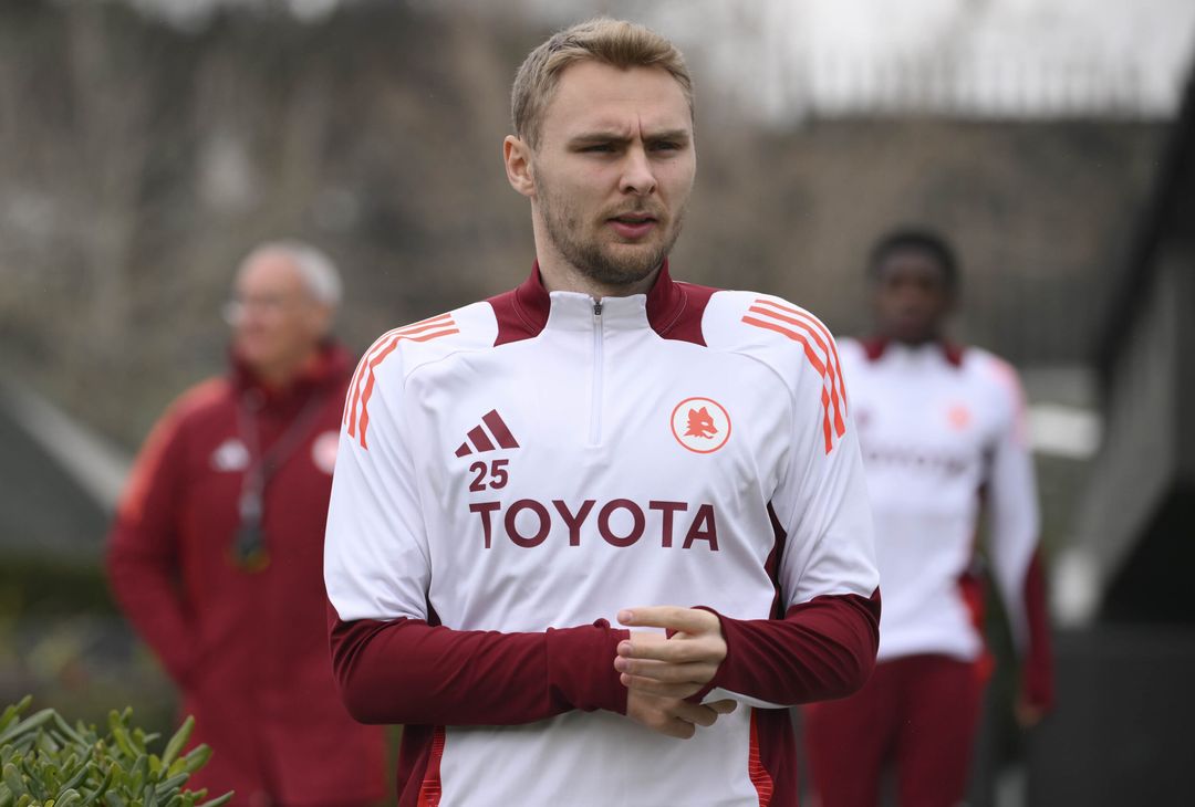 Trigoria, l’allenamento a due giorni dal Venezia – FOTO GALLERY - immagine 11