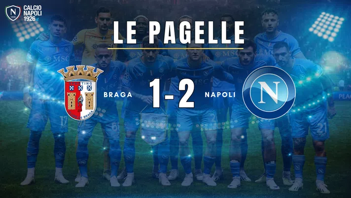Braga-Napoli, le pagelle: Di Lorenzo, gol e tanto cuore! La difesa è da rivedere - immagine 1