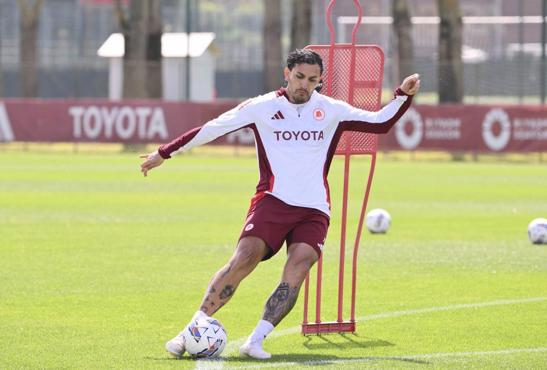 Trigoria, l’allenamento a due giorni dall’Inter – FOTO GALLERY - immagine 23