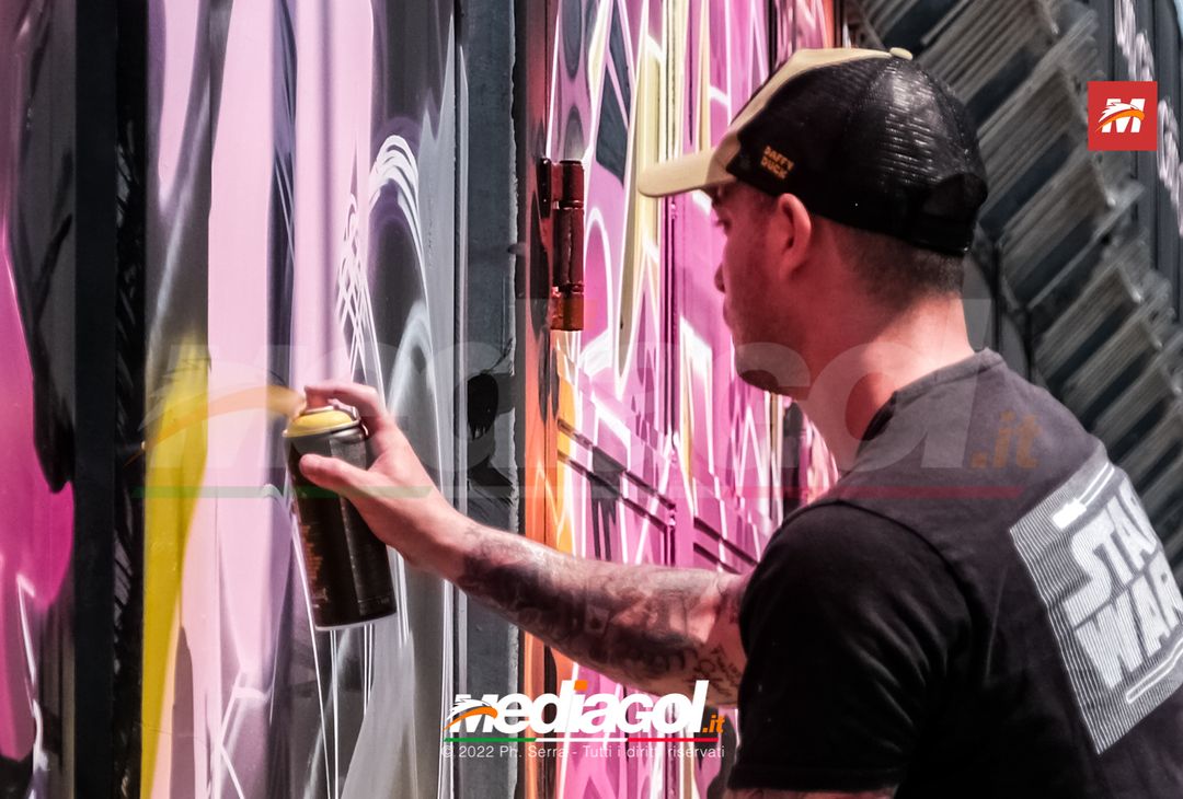 FOTO: I nuovi murales dello stadio ‘Renzo Barbera’ di Palermo (Gallery) - immagine 31