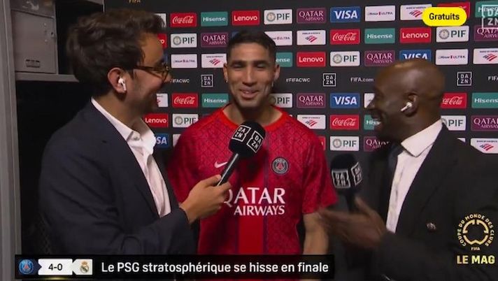 DAZN FR Makelele a Hakimi: “Ma come ha fatto il Real a lasciarti andare?”. La risposta dell’ex Inter - immagine 1