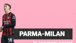 Parma-Milan 2-2, Diavolo rimontato: le reazioni dei tifosi sui social