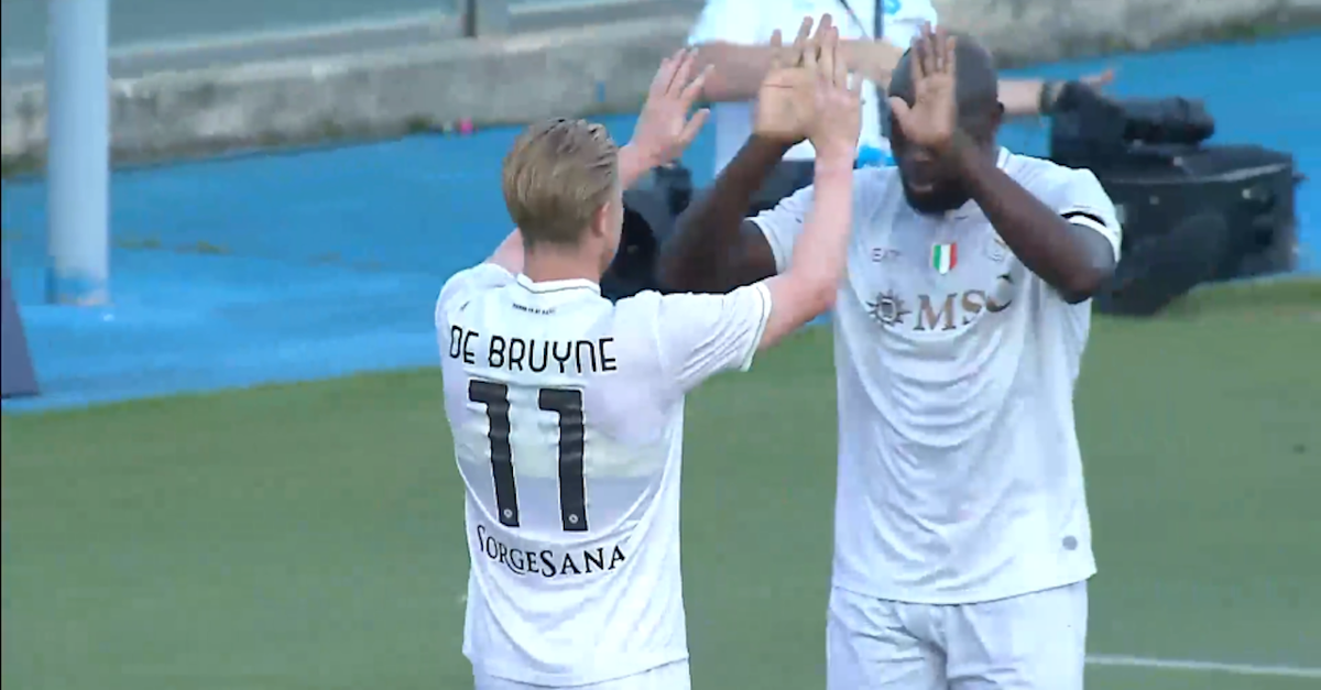 Amichevole Napoli Girona 3 2, show di De Bruyne: doppietta e assist | VIDEO Amichevole Napoli Girona 3 2, show di De Bruyne: doppietta e assist | VIDEO