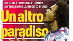 Bologna in zona Champions: le aperture dei quotidiani
