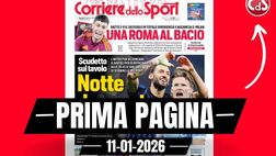 Prima pagina Corriere dello Sport, Fiorentina-Milan: Allegri cambia, Fullkrug davanti