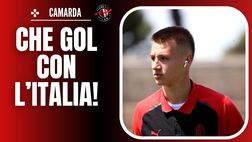 Europei Under 17, Milan guarda che Camarda: gol strepitoso al volo! | VIDEO