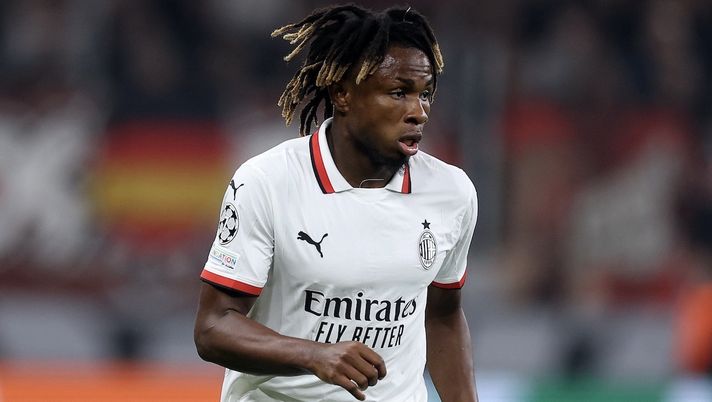 Samuel Chukwueze AC Milan Bayer Leverkusen-Milan 1-0 Champions League 2024-2025