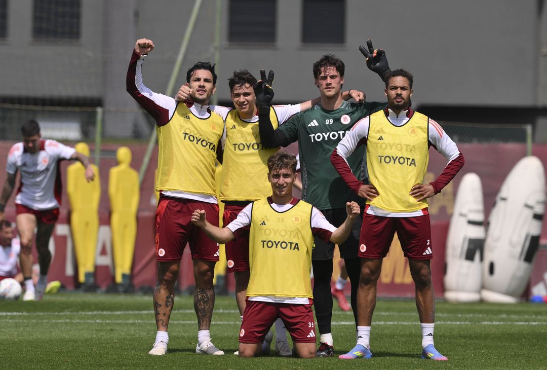 Trigoria, l’allenamento in vista di Inter-Roma – FOTO GALLERY - immagine 9