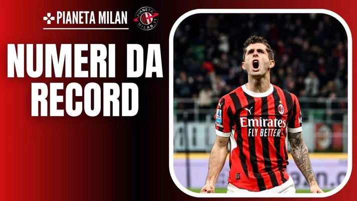 esultanza gol Christian Pulisic AC Milan Milan-Como 2-1 Serie A 2024-2025