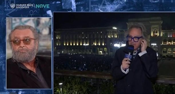 Siparietto a Che Tempo Che Fa: “Festa Inter: cantano tutti una cosa. Perché Abatantuono non…?” - immagine 1