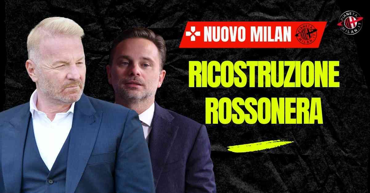 milan un passo avanti e due indietro furlani e tare annunciano la ricostruzione