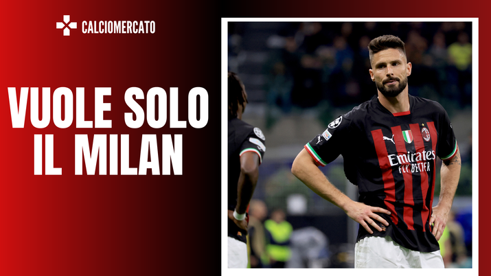 Olivier Giroud AC Milan Calciomercato Milan