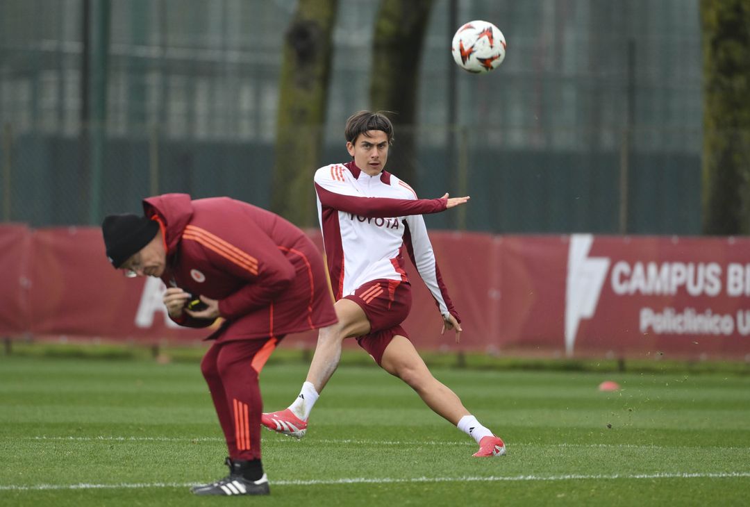 Trigoria, l’allenamento a due giorni dall’Az Alkmaar – FOTO GALLERY - immagine 6