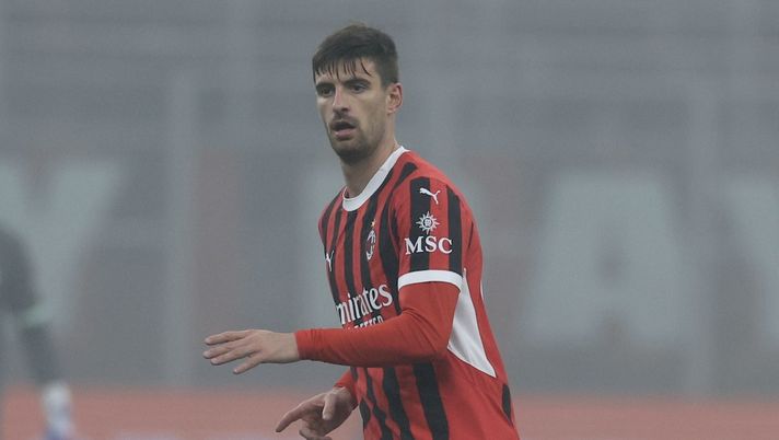 Matteo Gabbia AC Milan Milan-Empoli 3-0 Serie A 2024-2025