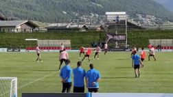 VIDEO Ritiro Palermo, Dionisi e il 4-3-3: partitella a tema per i rosanero a Livigno