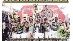 EDICOLA / TS: Goduria Juve, con super Vlahovic battuti Atalanta e Maresca