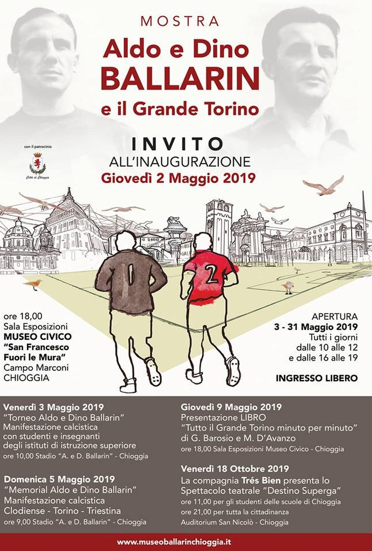 Fotogallery – Chioggia, la mostra dedicata ai fratelli Ballarin e al Grande Torino - immagine 10