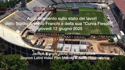VIDEO – Lo stato dei lavori al Franchi, dopo un mese dall’ultima gara giocata