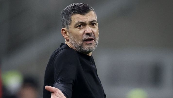 Sergio Conceicao AC Milan Milan-Cagliari 1-1 Serie A 2024-2025