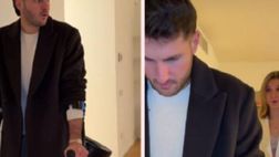 Gimenez infortunato: ecco il video social con il messicano con le stampelle