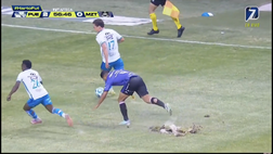 Altro che Mondiale! In Messico si apre una voragine in campo – VIDEO