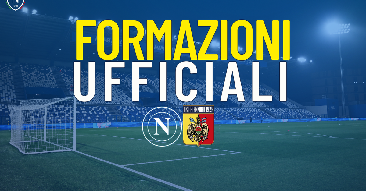 Napoli-Catanzaro, le formazioni ufficiali: sorprese a centrocampo per ...