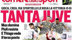 PRIMA PAGINA CORRIERE DELLO SPORT OGGI: “Kvara-Dybala, uno spareggio”
