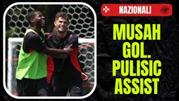 Milan sui social – Musah festeggia il primo gol con gli USA