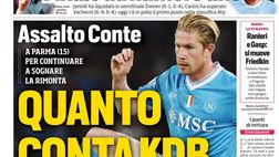 Prime pagine giornali sportivi oggi: il Napoli sui media