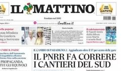 PRIMA PAGINA IL MATTINO OGGI: “Il Napoli inizia dalla difesa: ecco Marin, è scuola Real”