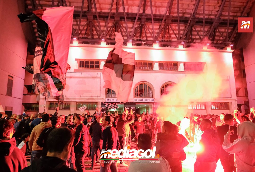 FOTO PALERMO, cori e fumogeni al Barbera: festa per i 122 anni del club (LA GALLERY) - immagine 32