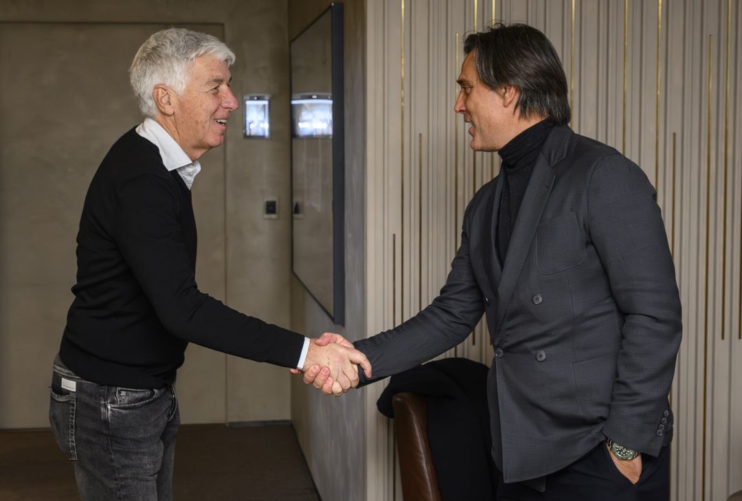 Trigoria, l’allenamento a -2 dal Panathinaikos e la visita di Montella – FOTO GALLERY - immagine 15