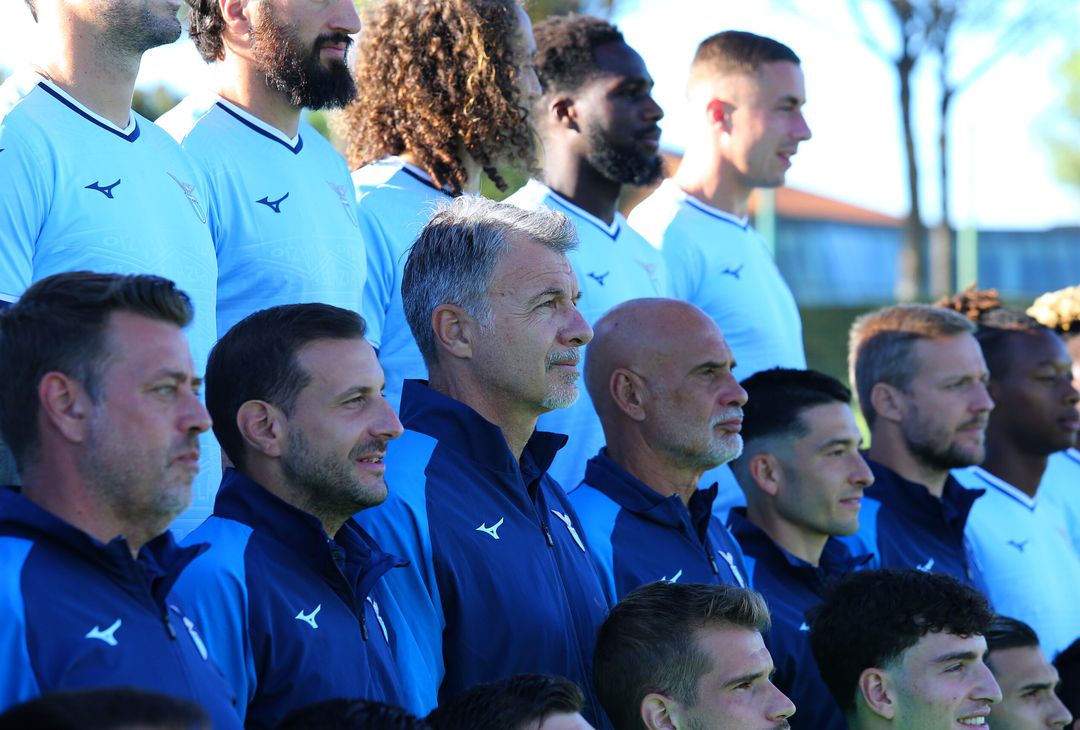 Baroni e lo staff della Lazio