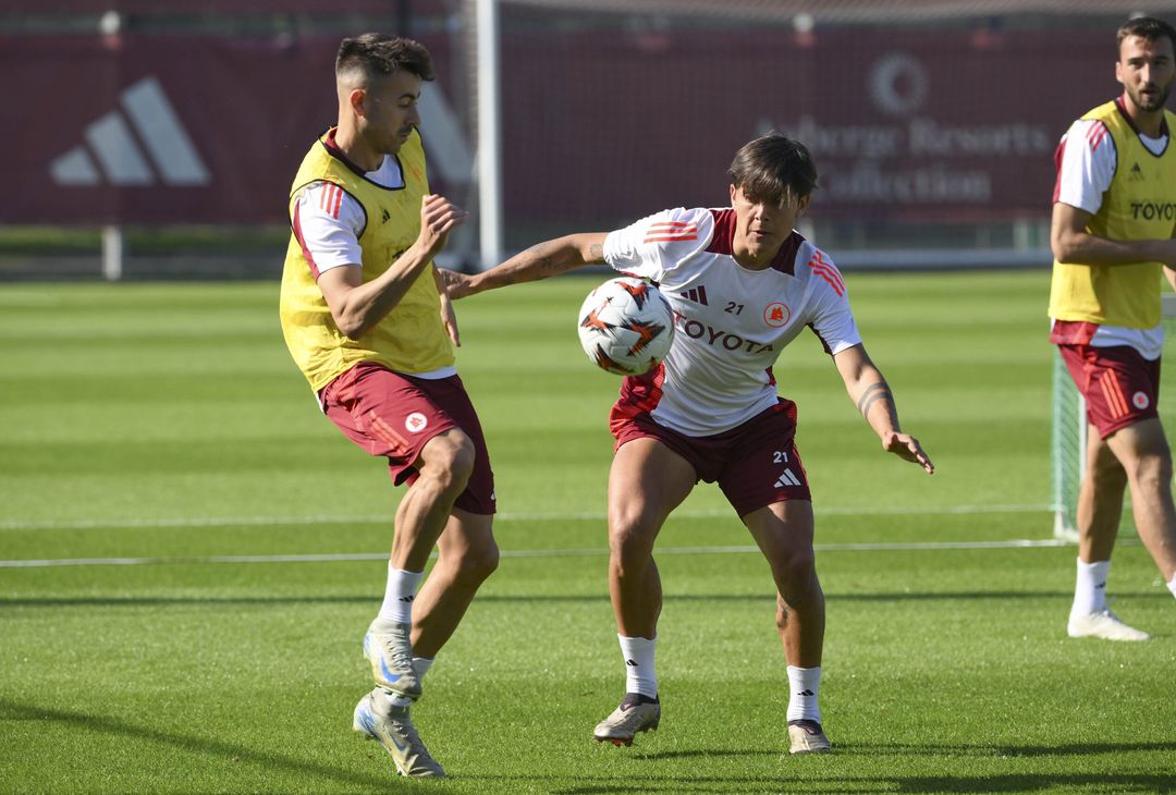 Roma, l’allenamento a Trigoria a tre giorni dall’Europa League – FOTO GALLERY - immagine 13