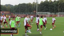 VIDEO – Roma, rifinitura pre Dinamo Kiev: c’è Dybala, Le Fée ancora col tutore