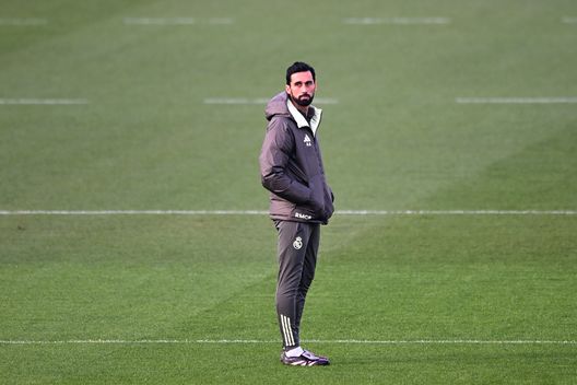 Alvaro Arbeloa durante una sessione d'allenamento