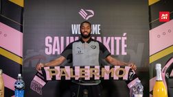 FOTO PALERMO, Salim Diakité presentato in conferenza stampa (GALLERY)