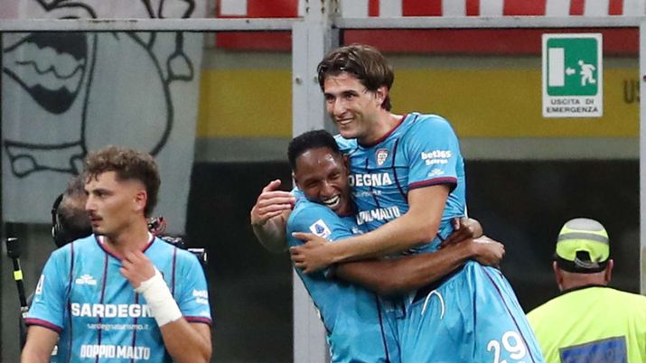 Milan-Cagliari 1-1, gol di Borrelli | AC Milan News e ultime notizie (Credits Getty Images) Gennaro Borrelli, Cagliari