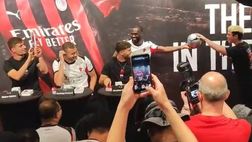 Milan a Singapore, giocatori giudici di una gara di palleggio | VIDEO