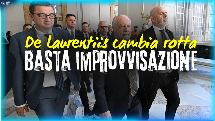 Mentre tutti pensano al futuro di Conte al Napoli, noi poniamo l'occhio su un aspetto che dovrebbe interessare: la crescita di De Laurentiis. de laurentiis napoli