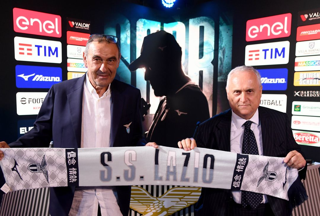 Maurizio Sarri e Claudio Lotito