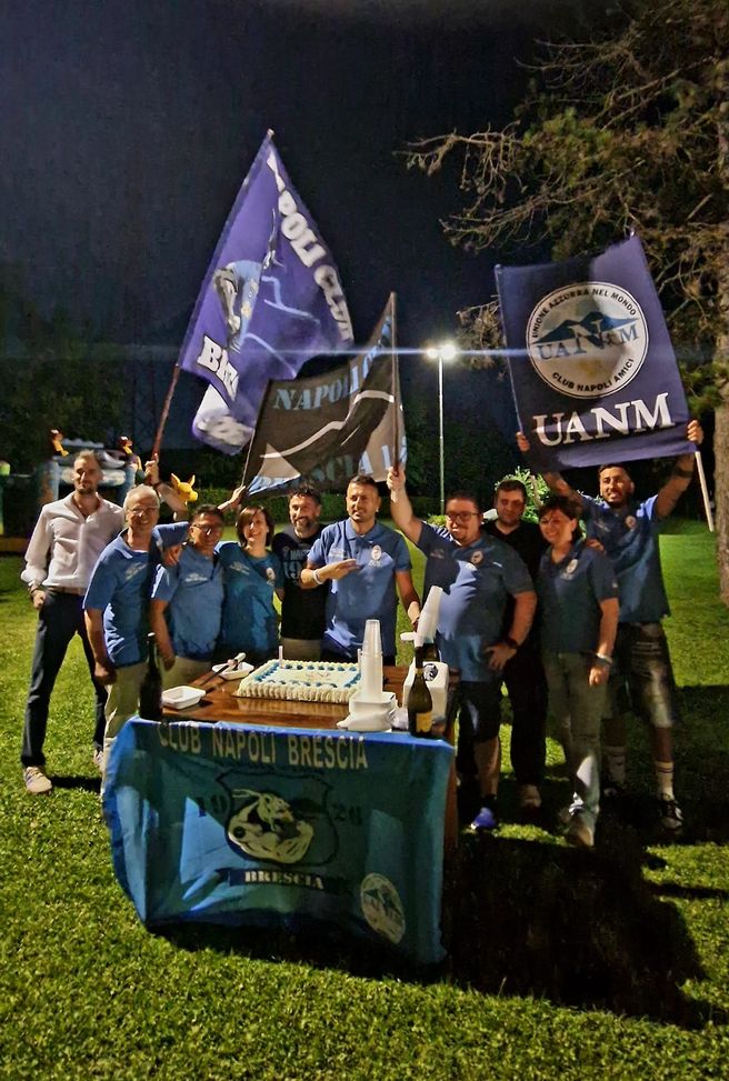 Centenario Napoli, festa anche fuori regione: l’iniziativa del Club Brescia- immagine 2