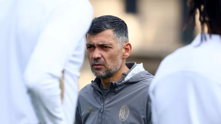 Sergio Conceicao AC Milan allenamento Milanello