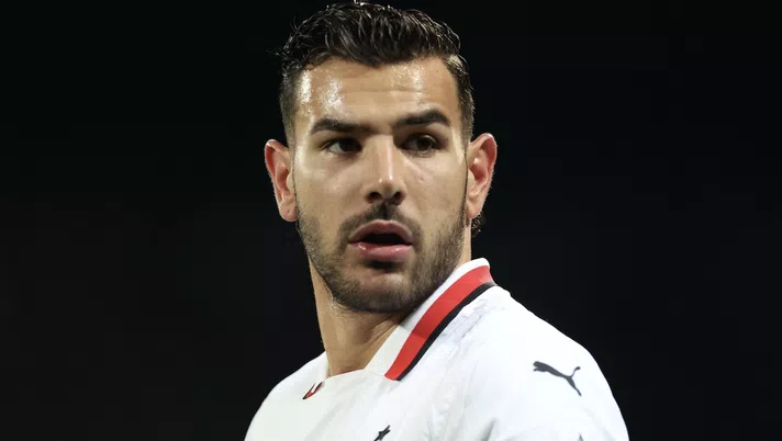 Theo Hernández AC Milan Fiorentina-Milan 2-1 Serie A 2024-2025